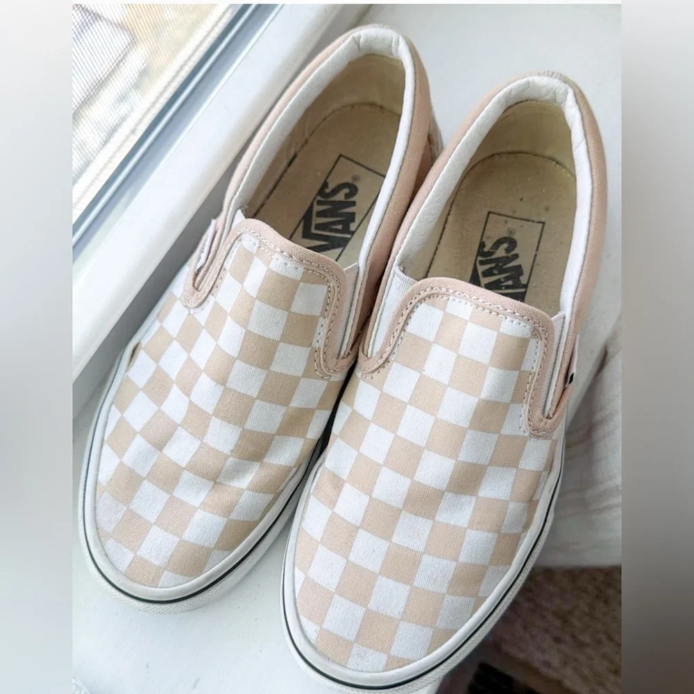 Vans Classic Slip-On Checkerboard Shoe - Picture 8 of 8